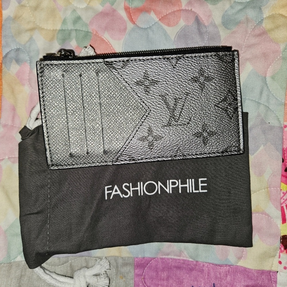Louis Vuitton Eclipse Taiga Coin Card Holder